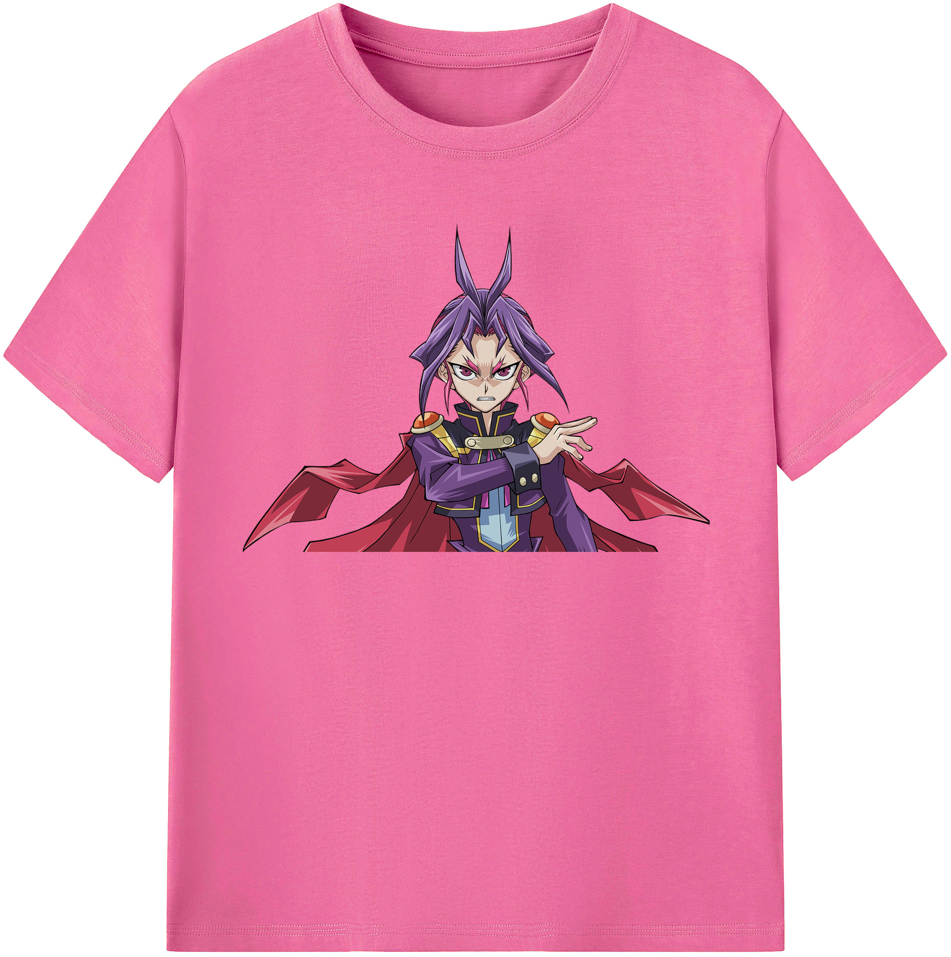 （画像用） 遊☆戯☆王 Yu-Gi-Oh! レディースカジュアルプリントTシャツ（綿100％）
